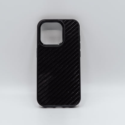 iPhone case carbon fiber black
