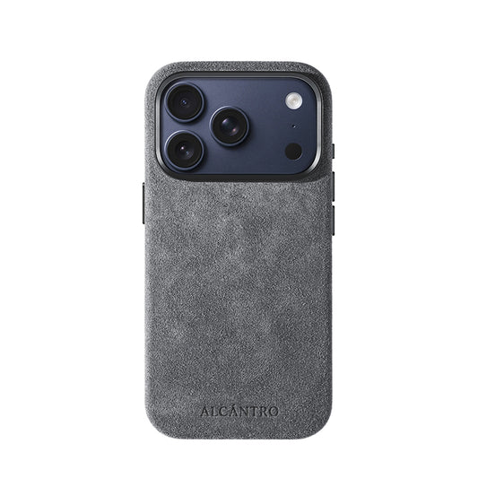 iPhone case Alcantara Nardo Grey