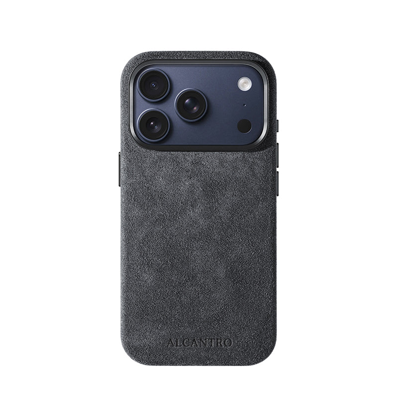 iPhone case Alcantara Space Grey
