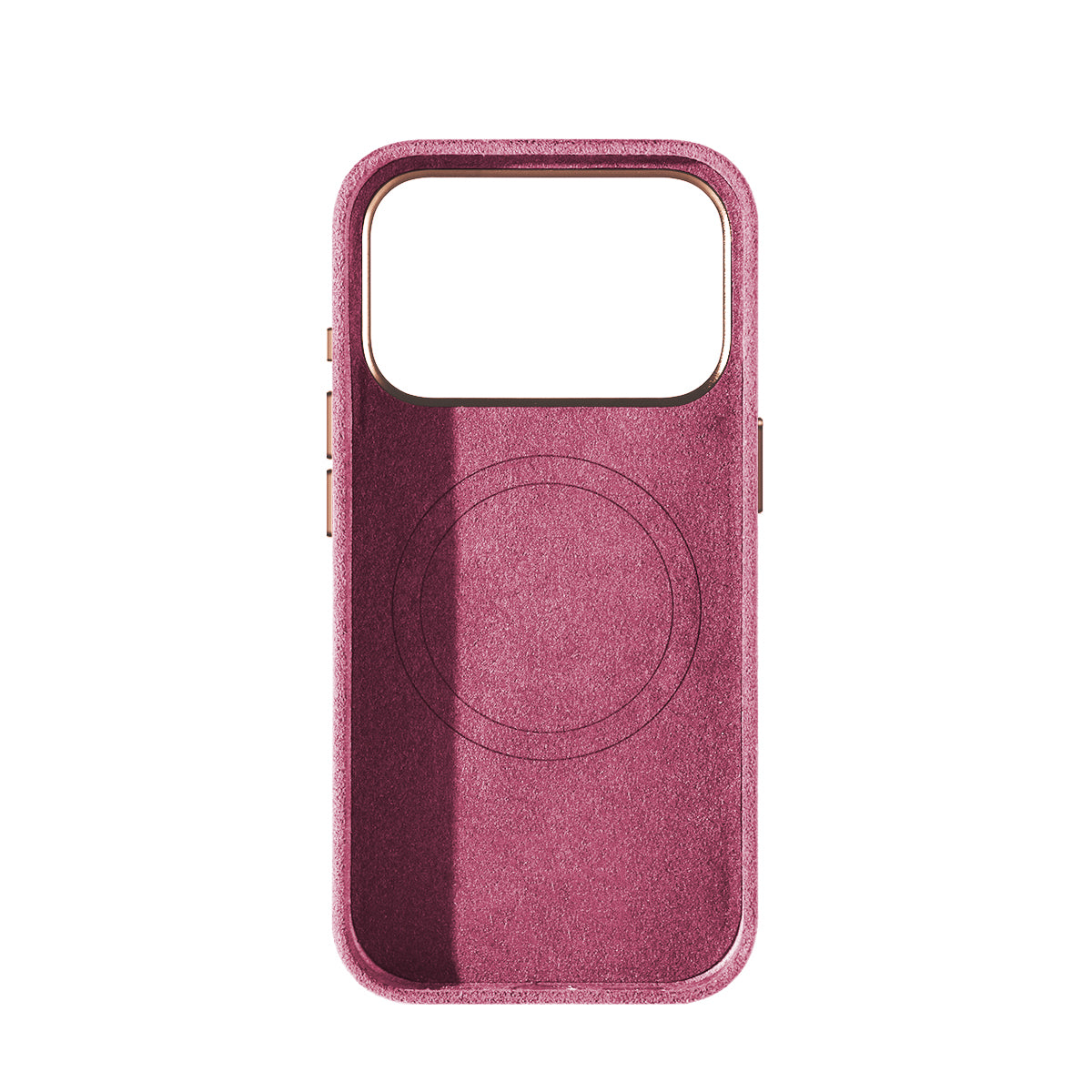 iPhone case Alcantara Pink