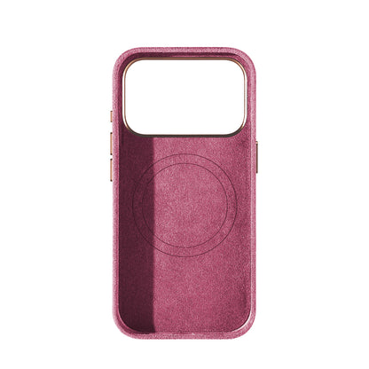 iPhone case Alcantara Pink