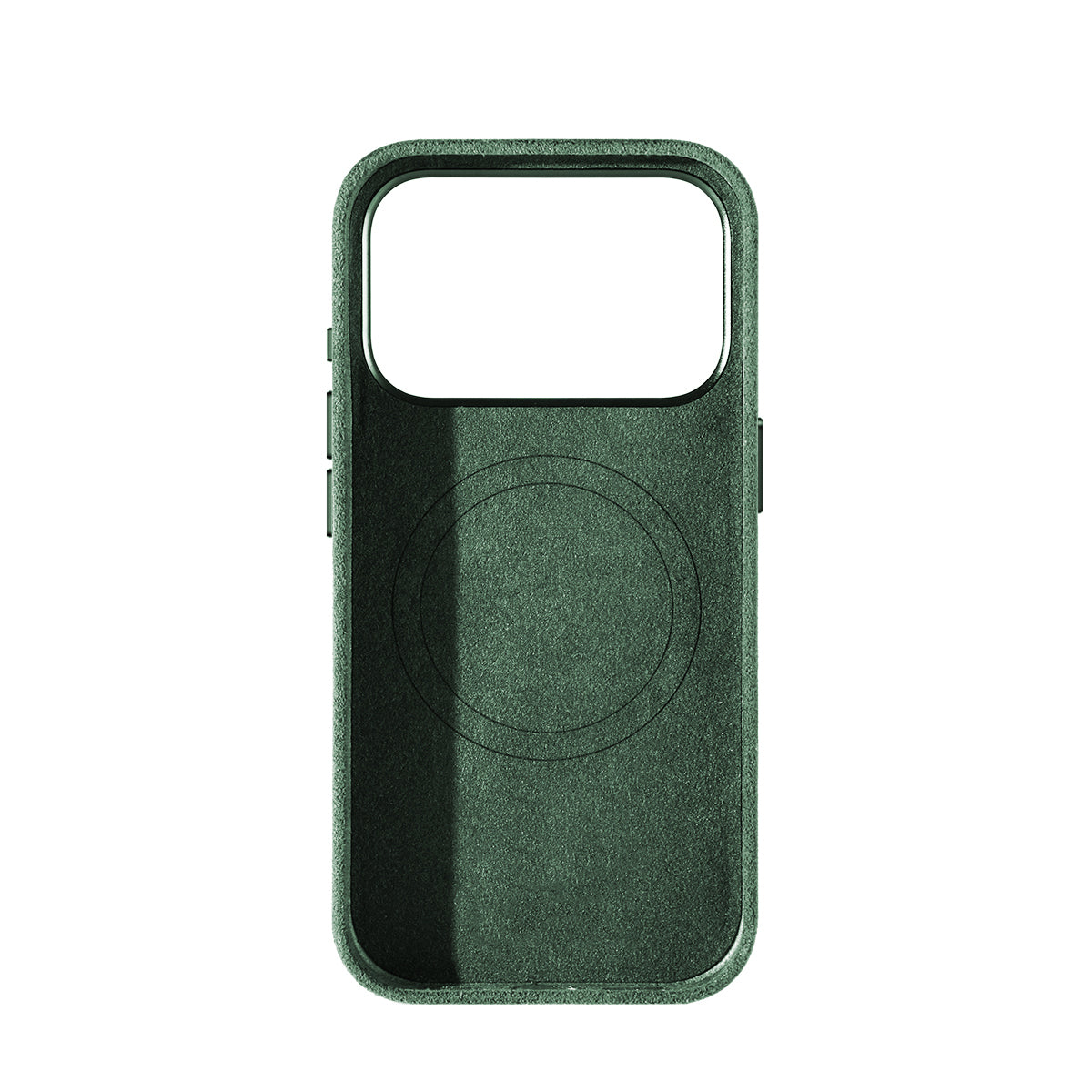 iPhone case Alcantara Midnight Green