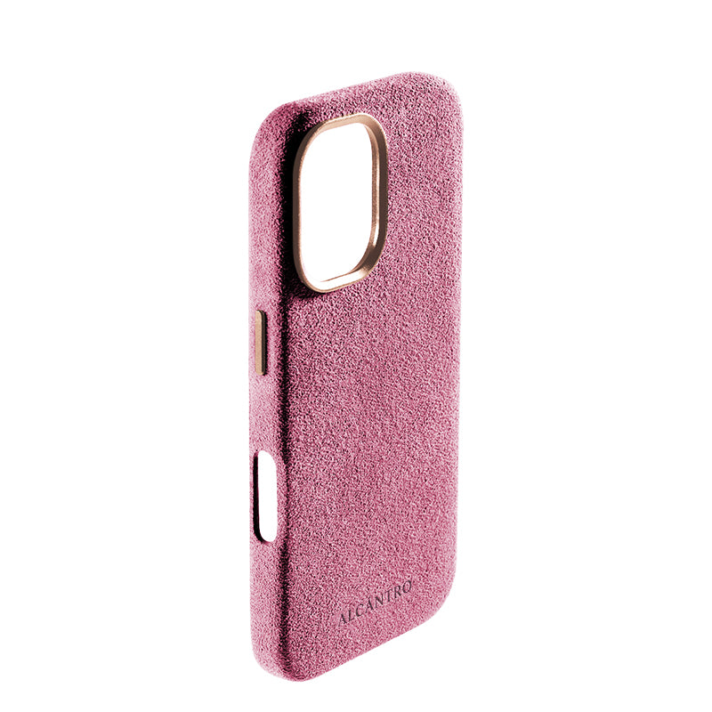 iPhone case Alcantara Pink