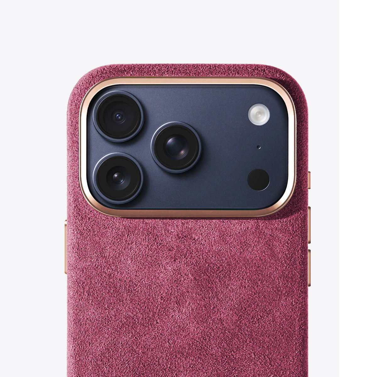 iPhone case Alcantara Pink