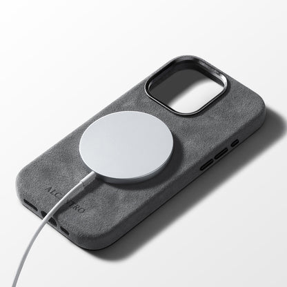 iPhone case Alcantara Nardo Grey
