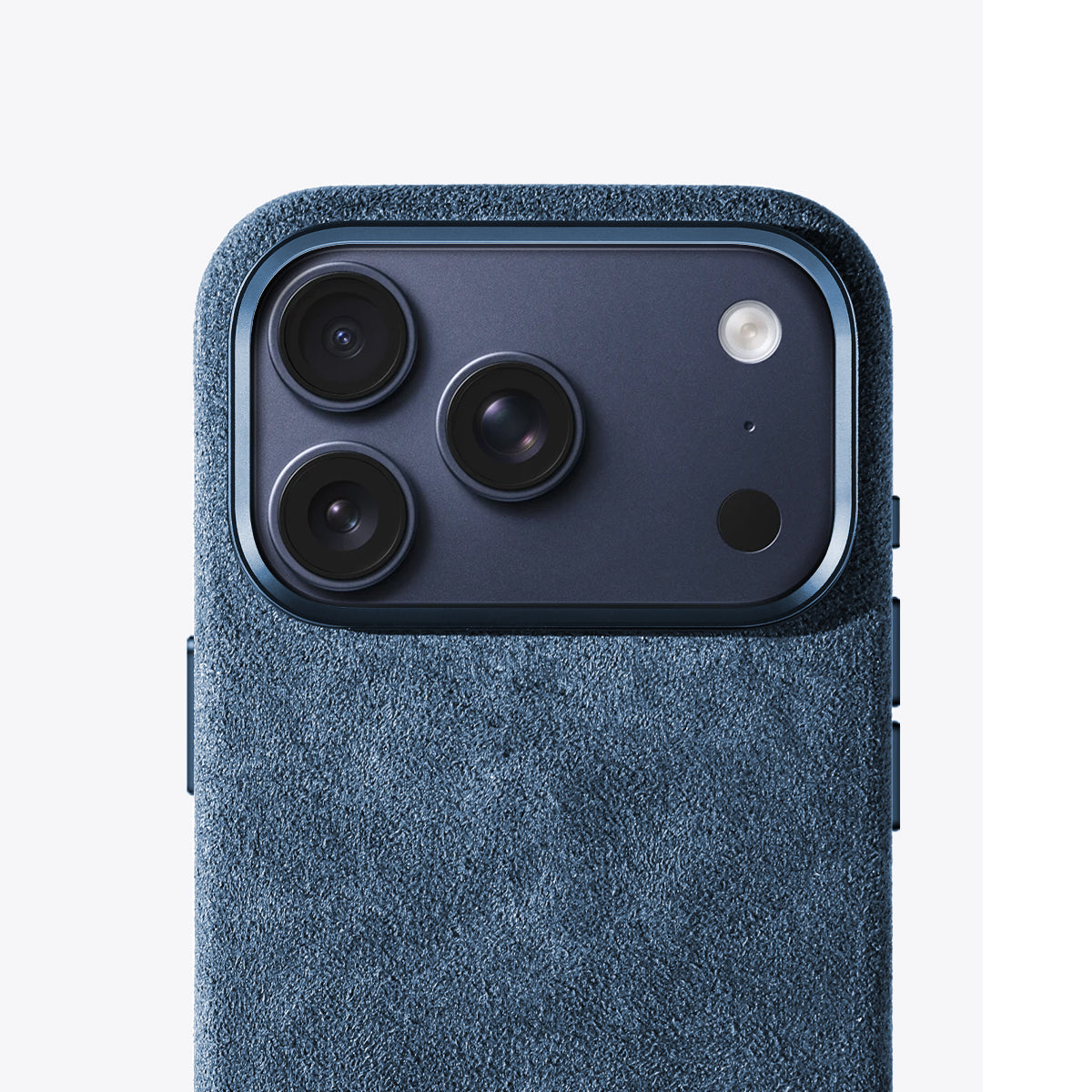 iPhone case Alcantara Ocean Blue