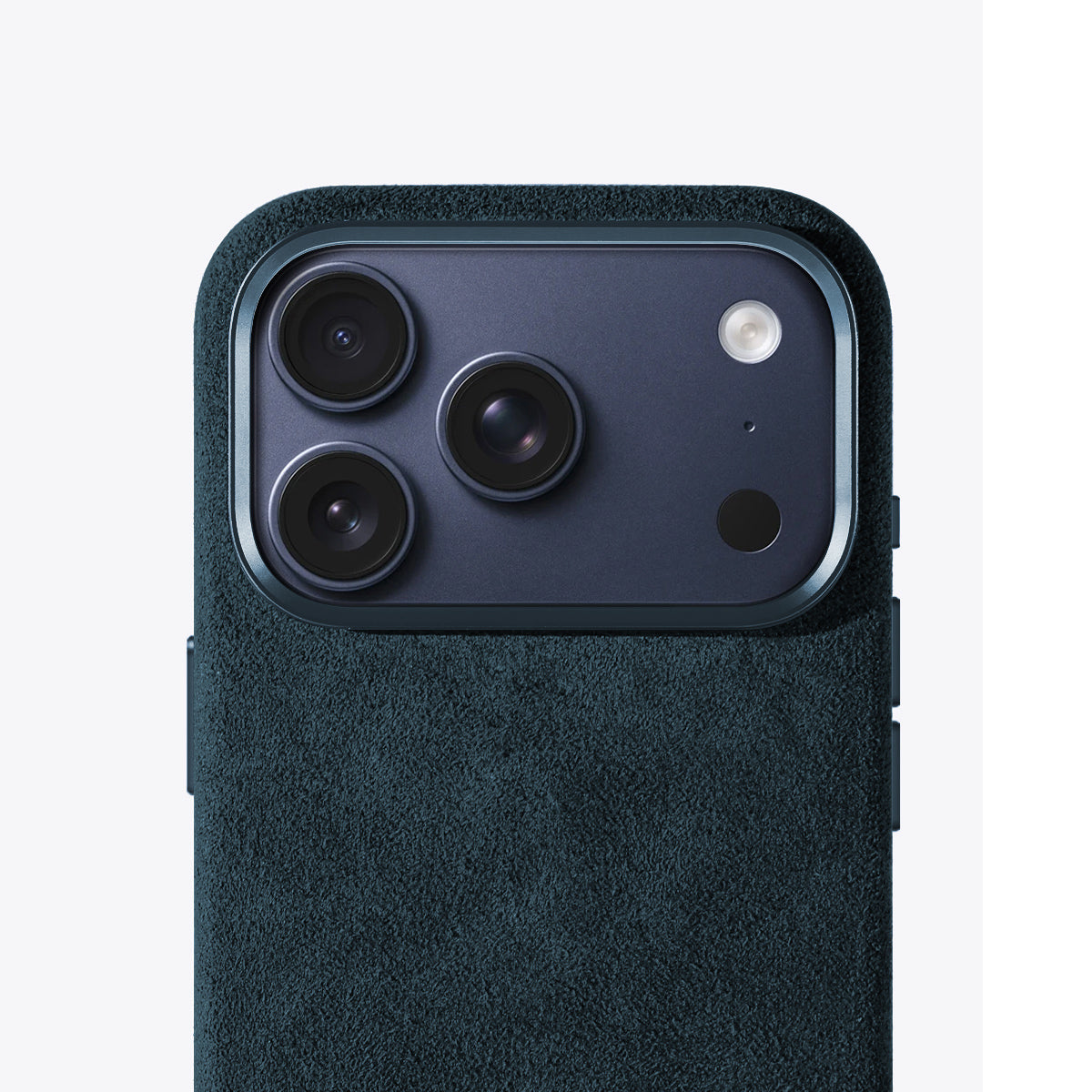 iPhone case Alcantara Navy Blue