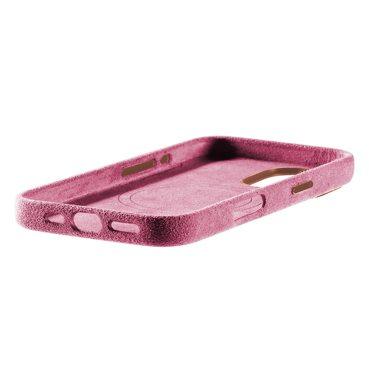 iPhone case Alcantara Pink
