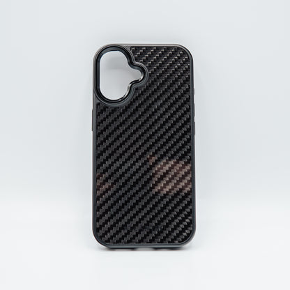 iPhone case carbon fiber black