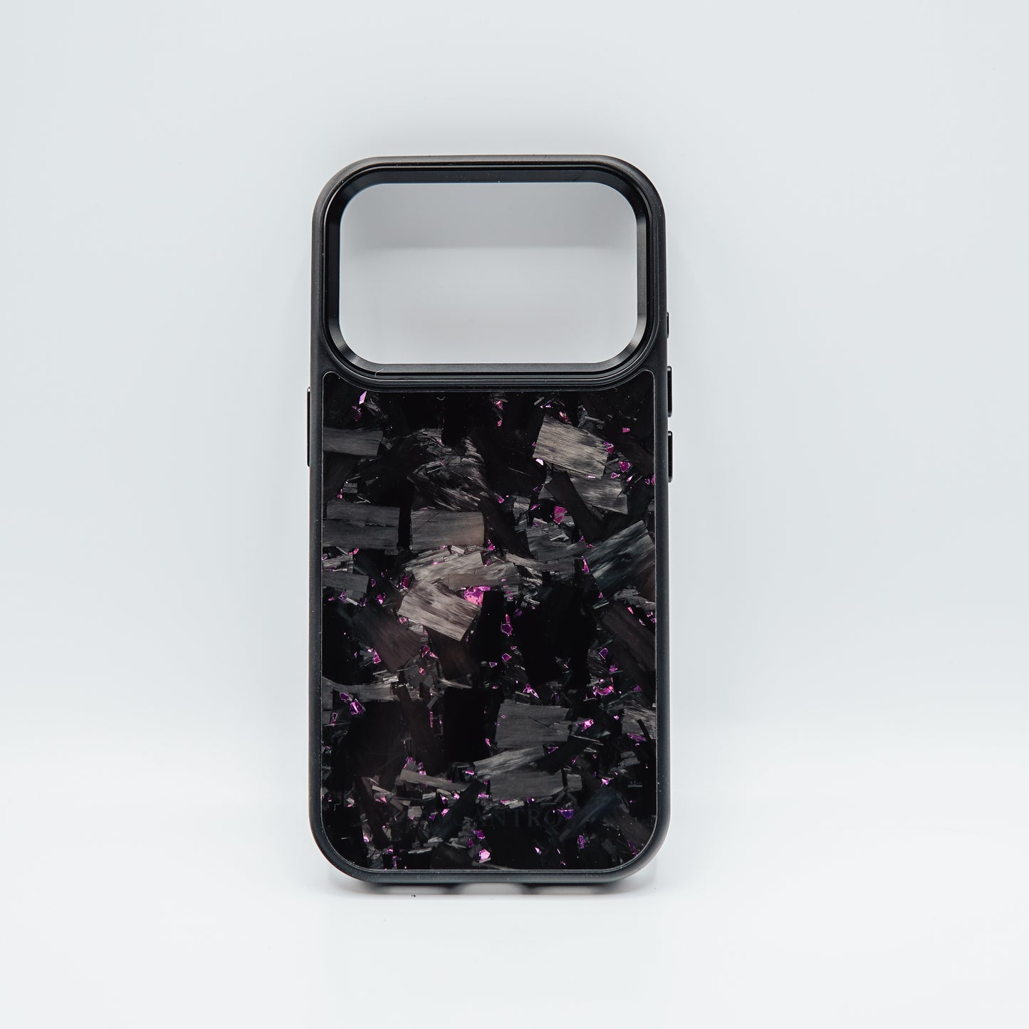 iPhone case forged carbon / purple flakes