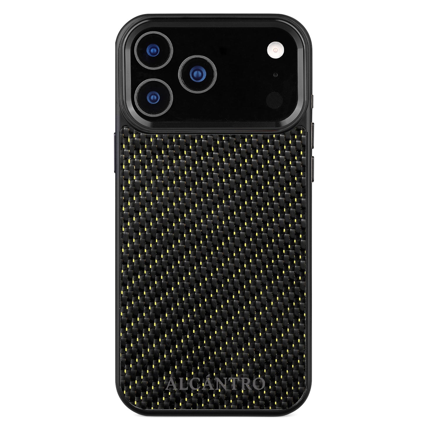 iPhone case carbon fiber / gold